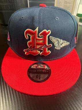 Headgear Classics Houston Black Eagles League Fitted Hat Size 6 7/8